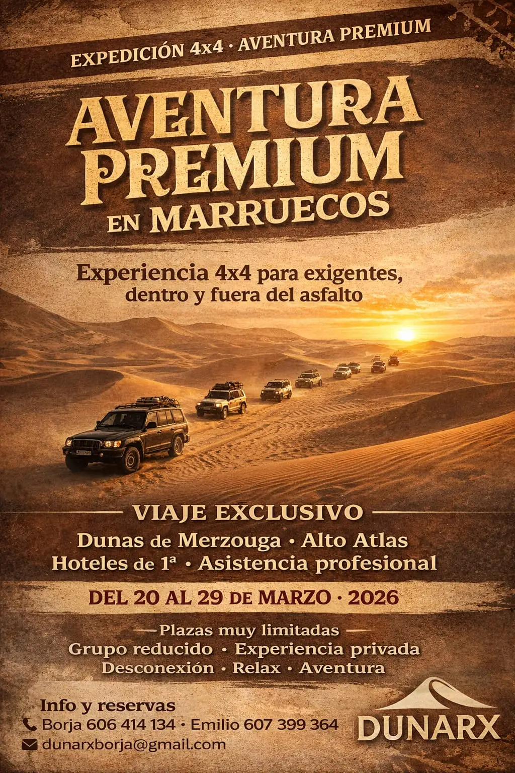 Dunarx Marruecos marzo 2026